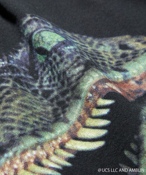 FREAK'S STORE(フリークスストア)の「FREAK'S MOVIE/フリークスムービー JURASSIC PARK RAPTOR(Tシャツ/カットソー・メンズ・ブラック・MEDIUM/LARGE/X-LARGE)」の7枚目の写真