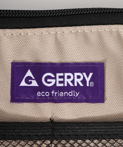 GERRY(ジェリー)の「GERRY 撥水加工 サコッシュ スクエア ショルダーバッグ 男女兼用(ショルダーバッグ・メンズ・ブラック/マルチ/ベージュ/チャコール・FREE)」の12枚目の写真