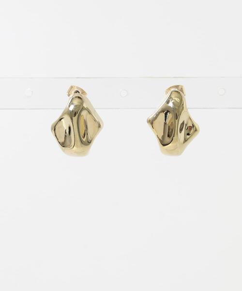 URBAN RESEARCH DOORS(アーバンリサーチドアーズ)の「ニュアンスメタルピアス(ピアス(両耳用)・レディース・ゴールド/シルバー・ONE)」の3枚目の写真