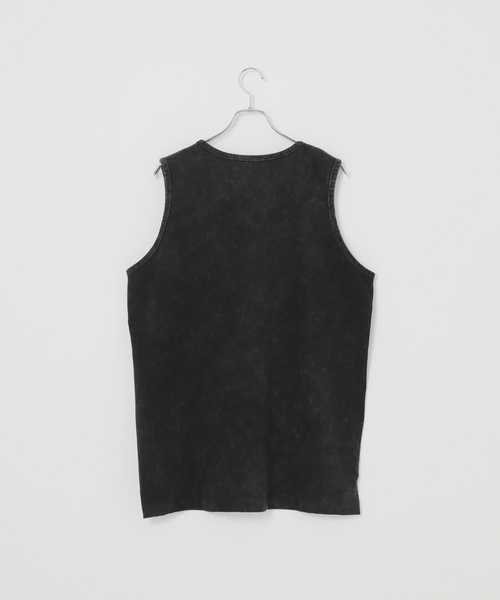 B.C STOCK(ベーセーストック)の「《追加》【ANTS & ELEPHANTS】ヴィンテージ加工 レイヤードタンクトップ(タンクトップ・メンズ・ホワイト/ブラック・LARGE/MEDIUM)」の22枚目の写真