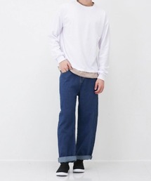 【Bl】レイヤードデザイン ロングスリーブTシャツ