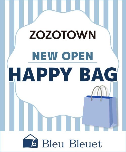 Bleu Bleuet(u[u[G)́yI[vLOz ZOZOTOWNHAPPYBAG(/)