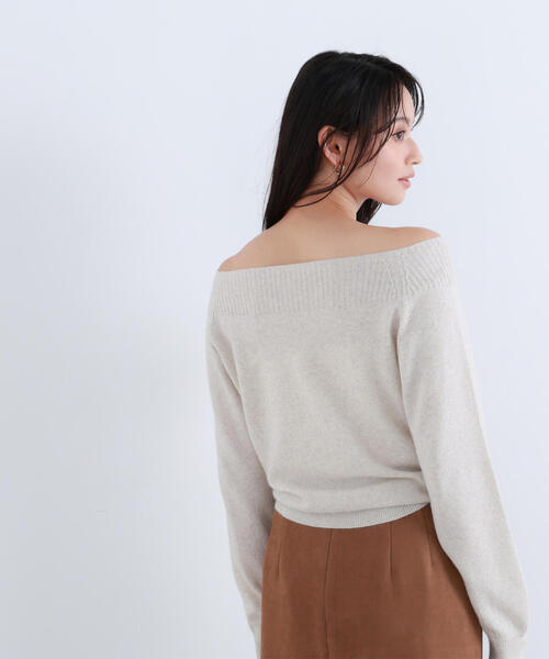 ◇FOX混ジェントリーシリーズ ボートネックニット（ニット/セーター