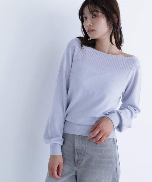 セール】◇FOX混ジェントリーシリーズ ボートネックニット（ニット