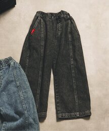 【ジュニア対応】B NEWJACK ケミカルバギーデニムパンツ