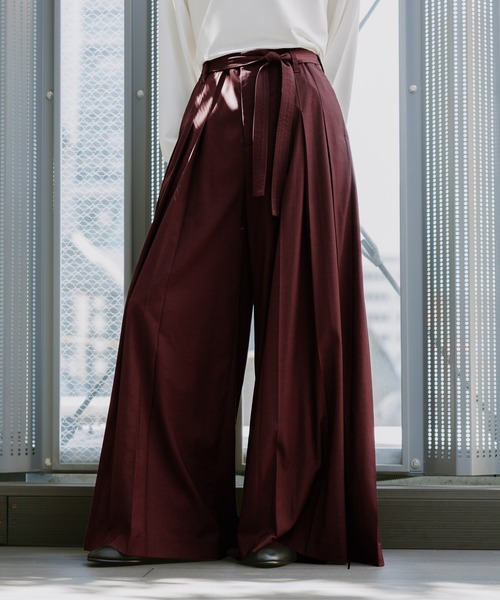 HARE（ハレ）の「【SET UP対応】YOSEハカマパンツ(HARE)（その他パンツ・メンズ・ブラック/レッド/グレー系その他/パープル/グレー系その他2・SMALL/MEDIUM/LARGE）」の5枚目の写真