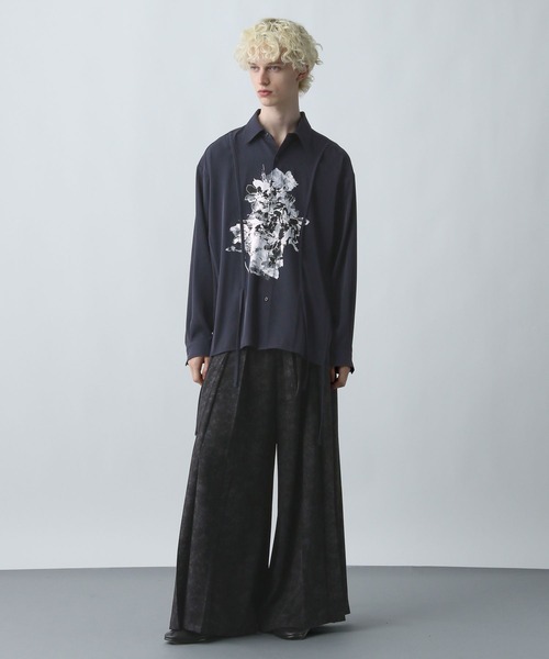 HARE（ハレ）の「【SET UP対応】YOSEハカマパンツ(HARE)（その他パンツ・メンズ・ブラック/レッド/グレー系その他/パープル/グレー系その他2・SMALL/MEDIUM/LARGE）」の19枚目の写真