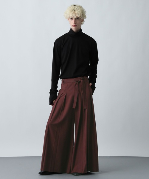 HARE（ハレ）の「【SET UP対応】YOSEハカマパンツ(HARE)（その他パンツ・メンズ・ブラック/レッド/グレー系その他/パープル/グレー系その他2・SMALL/MEDIUM/LARGE）」の20枚目の写真