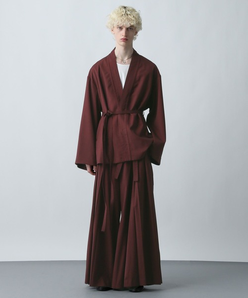 HARE（ハレ）の「【SET UP対応】YOSEハカマパンツ(HARE)（その他パンツ・メンズ・ブラック/レッド/グレー系その他/パープル/グレー系その他2・SMALL/MEDIUM/LARGE）」の21枚目の写真