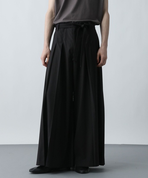 HARE（ハレ）の「【SET UP対応】YOSEハカマパンツ(HARE)（その他パンツ・メンズ・ブラック/レッド/グレー系その他/パープル/グレー系その他2・SMALL/MEDIUM/LARGE）」の7枚目の写真