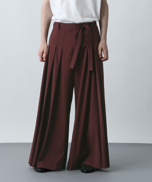 HARE（ハレ）の「【SET UP対応】YOSEハカマパンツ(HARE)（その他パンツ・メンズ・ブラック/レッド/グレー系その他/パープル/グレー系その他2・SMALL/MEDIUM/LARGE）」の10枚目の写真