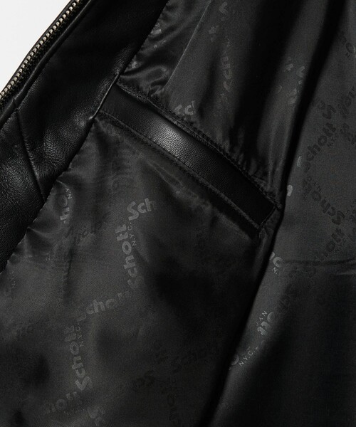 別注】＜Schott＞レザー ブルゾン（その他アウター）｜schott
