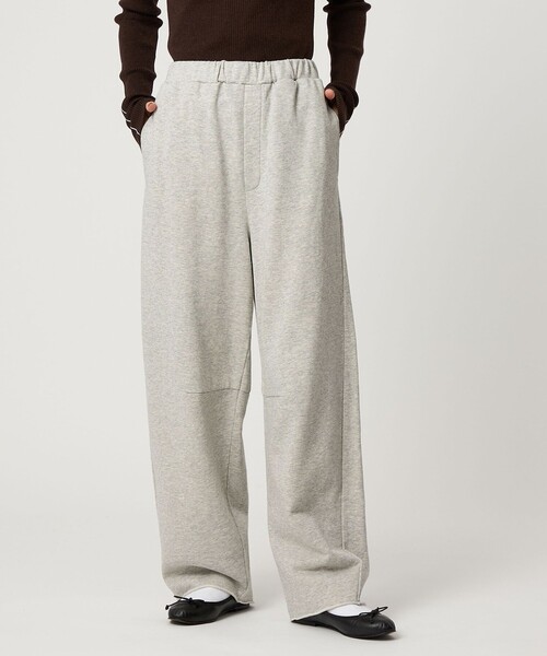 CITEN(シテン)の「<CITEN>カーブスウェットパンツ(スウェットパンツ・レディース・ライトグレー/ブラック・S/M)」の19枚目の写真