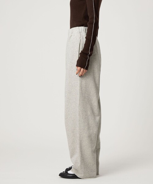 CITEN(シテン)の「<CITEN>カーブスウェットパンツ(スウェットパンツ・レディース・ライトグレー/ブラック・S/M)」の13枚目の写真