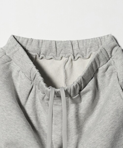 CITEN(シテン)の「<CITEN>カーブスウェットパンツ(スウェットパンツ・レディース・ライトグレー/ブラック・S/M)」の7枚目の写真