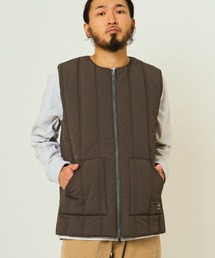 ability（アビリティ）の「BIG MIKE ビックマイク/ 25秋冬新作 縦キルティング ダブルジップ ベスト /// 102546810（ダウンベスト）」
