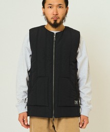 ability（アビリティ）の「BIG MIKE ビックマイク/ 25秋冬新作 縦キルティング ダブルジップ ベスト /// 102546810（ダウンベスト）」