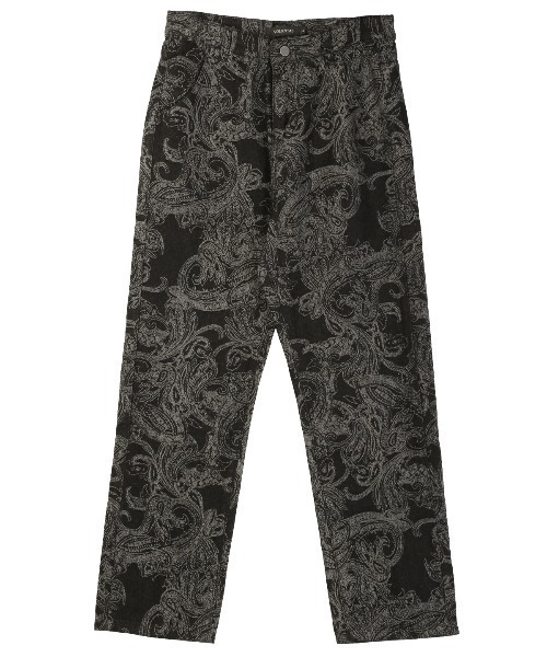 LUXSTYLE(ラグスタイル)の「ペイズリー柄テーパードデニムパンツ(デニムパンツ・メンズ・ブルー/ブラック・M/L)」の18枚目の写真