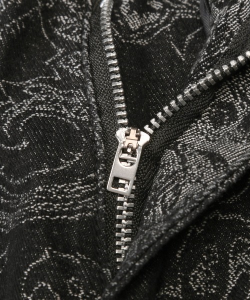 LUXSTYLE(ラグスタイル)の「ペイズリー柄テーパードデニムパンツ(デニムパンツ・メンズ・ブルー/ブラック・M/L)」の21枚目の写真
