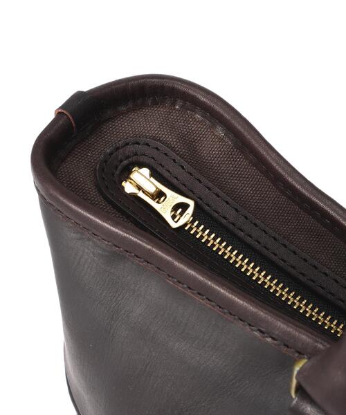 schott（ショット）の「VASCO/ヴァスコ/LEATHER NELSON 2WAY BAG/レザー ネルソン 2ウェイ バッグ（トートバッグ・メンズ・ブラック・F）」の13枚目の写真
