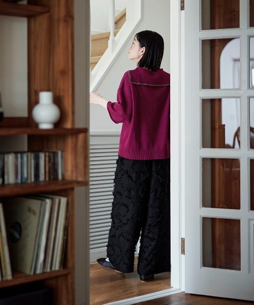 Sunny clouds(サニークラウズ)の「サニークラウズ フリンジだらけパンツ〈レディース〉(その他パンツ・レディース・ブラック・MP/M/L/LL)」の4枚目の写真