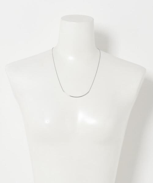 URBAN RESEARCH DOORS（アーバンリサーチドアーズ）の「カーブスライドネックレス（ネックレス・レディース・ゴールド/シルバー・ONE）」の8枚目の写真