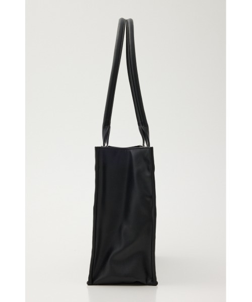 rienda(リエンダ)の「【WEB限定】WRRロゴフェイクレザートートバッグ(トートバッグ・レディース・ブラック・FREE)」の4枚目の写真