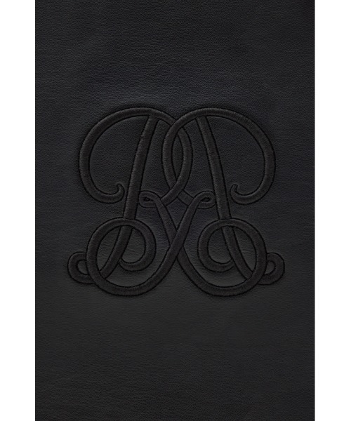 rienda(リエンダ)の「【WEB限定】WRRロゴフェイクレザートートバッグ(トートバッグ・レディース・ブラック・FREE)」の6枚目の写真