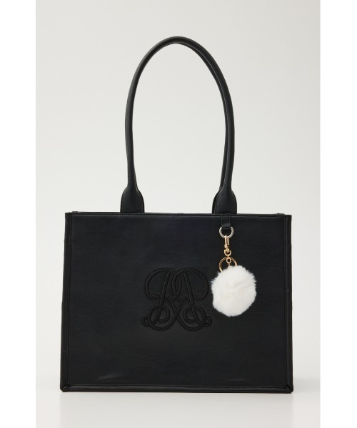 WEB限定】WRRロゴフェイクレザートートバッグ（トートバッグ）｜rienda