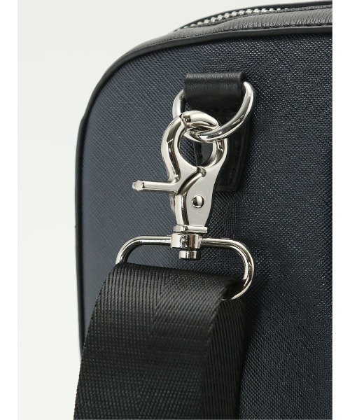 TAKA-Q（タカキュー）の「【2WAY A4対応】タカキュー サフィアーノ型押し ブリーフバッグ（ビジネスバッグ・メンズ・ネイビー/ブラック・FREE）」の10枚目の写真