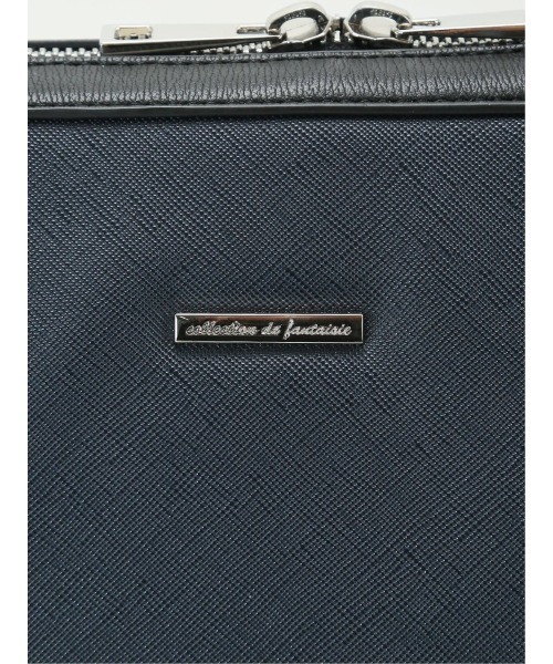 TAKA-Q（タカキュー）の「【2WAY A4対応】タカキュー サフィアーノ型押し ブリーフバッグ（ビジネスバッグ・メンズ・ネイビー/ブラック・FREE）」の13枚目の写真