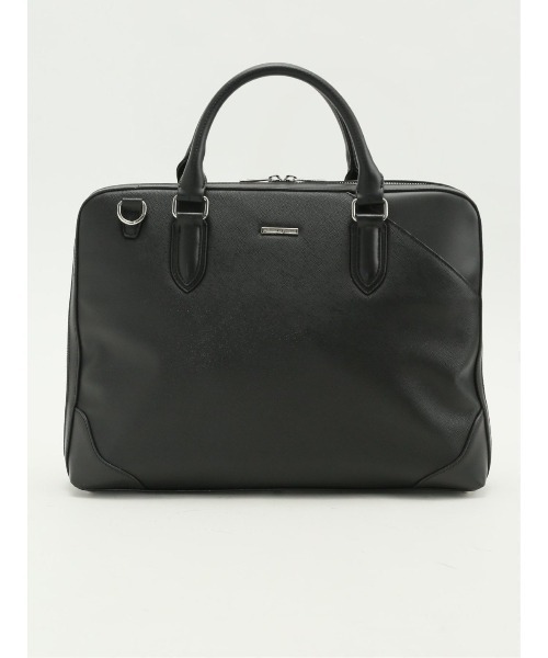 TAKA-Q（タカキュー）の「【2WAY A4対応】タカキュー サフィアーノ型押し ブリーフバッグ（ビジネスバッグ・メンズ・ネイビー/ブラック・FREE）」の16枚目の写真