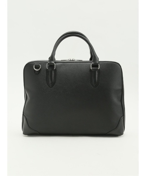 TAKA-Q（タカキュー）の「【2WAY A4対応】タカキュー サフィアーノ型押し ブリーフバッグ（ビジネスバッグ・メンズ・ネイビー/ブラック・FREE）」の18枚目の写真