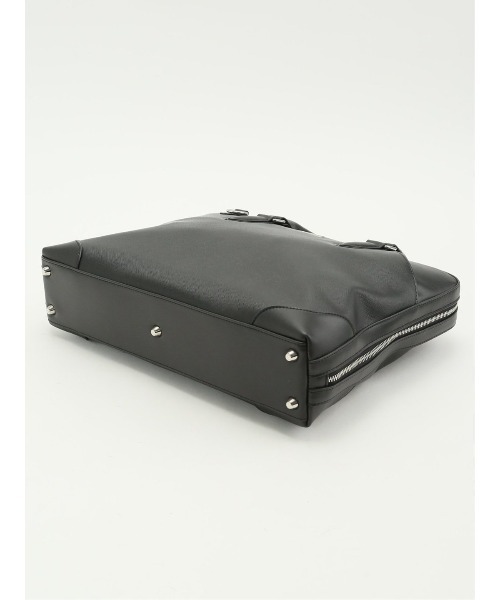 TAKA-Q（タカキュー）の「【2WAY A4対応】タカキュー サフィアーノ型押し ブリーフバッグ（ビジネスバッグ・メンズ・ネイビー/ブラック・FREE）」の19枚目の写真