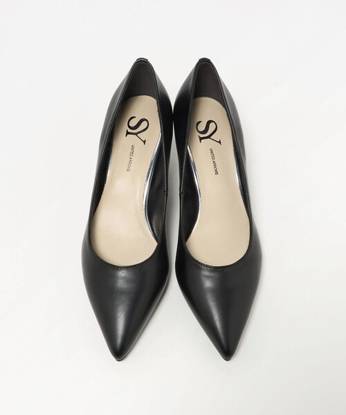 SY UNITED ARROWS(シーユナイテッドアローズ)の「<SY> ポインテッドプレーン SM パンプス50↑(パンプス・レディース・シルバー/ブラック・23cm/25cm/22.5cm/23.5cm/24cm/22cm/24.5cm)」の13枚目の写真