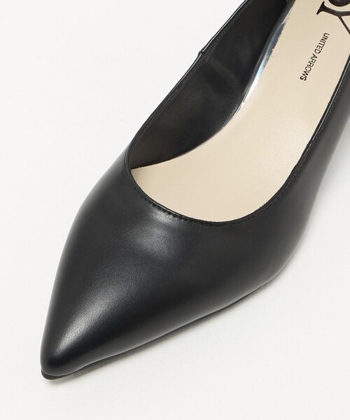 SY UNITED ARROWS(シーユナイテッドアローズ)の「<SY> ポインテッドプレーン SM パンプス50↑(パンプス・レディース・シルバー/ブラック・23cm/25cm/22.5cm/23.5cm/24cm/22cm/24.5cm)」の14枚目の写真