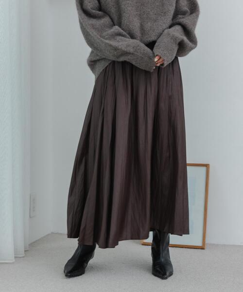 チンツプリーツスカート（スカート）｜URBAN RESEARCH（アーバン