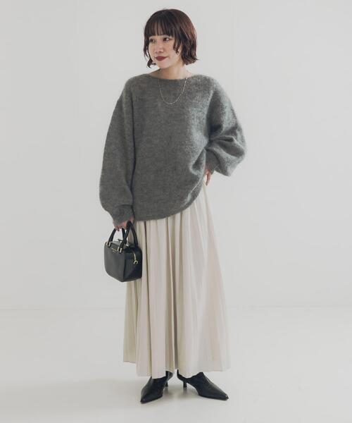 URBAN RESEARCH（アーバンリサーチ）の「チンツプリーツスカート（スカート・レディース・ブラック系その他/グレー系その他/ブラウン/ネイビー・FREE）」の11枚目の写真