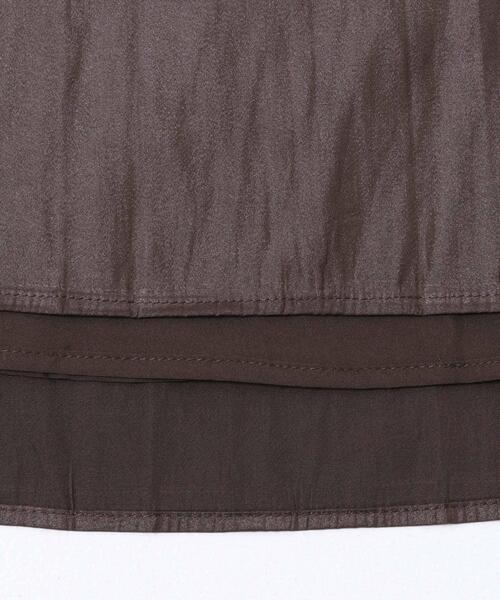 URBAN RESEARCH（アーバンリサーチ）の「チンツプリーツスカート（スカート・レディース・ブラック系その他/グレー系その他/ブラウン/ネイビー・FREE）」の22枚目の写真