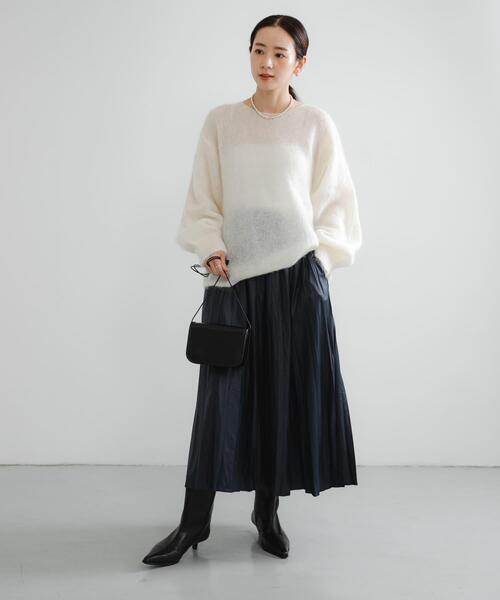 URBAN RESEARCH(アーバンリサーチ)の「チンツプリーツスカート(スカート・レディース・ブラック系その他/グレー系その他/ブラウン/ネイビー・FREE)」の16枚目の写真