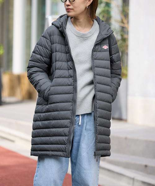 DANTON(ダントン)の「《追加》DANTON/ダントン MIDDLE DOWN LONG DT-A0566(ダウンジャケット/コート・レディース・ベージュ/グレー/ブラック・SMALL/MEDIUM)」の18枚目の写真