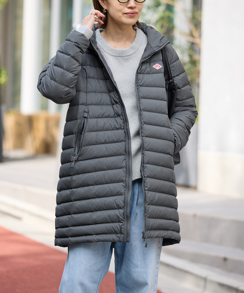 DANTON(ダントン)の「《追加》DANTON/ダントン MIDDLE DOWN LONG DT-A0566(ダウンジャケット/コート・レディース・ベージュ/グレー/ブラック・SMALL/MEDIUM)」の19枚目の写真