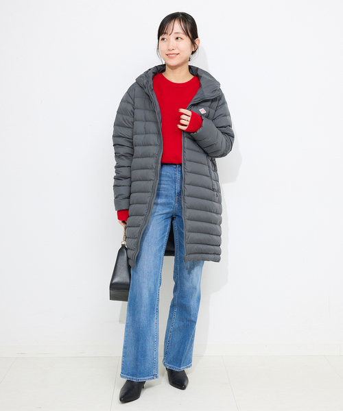 DANTON(ダントン)の「《追加》DANTON/ダントン MIDDLE DOWN LONG DT-A0566(ダウンジャケット/コート・レディース・ベージュ/グレー/ブラック・SMALL/MEDIUM)」の20枚目の写真