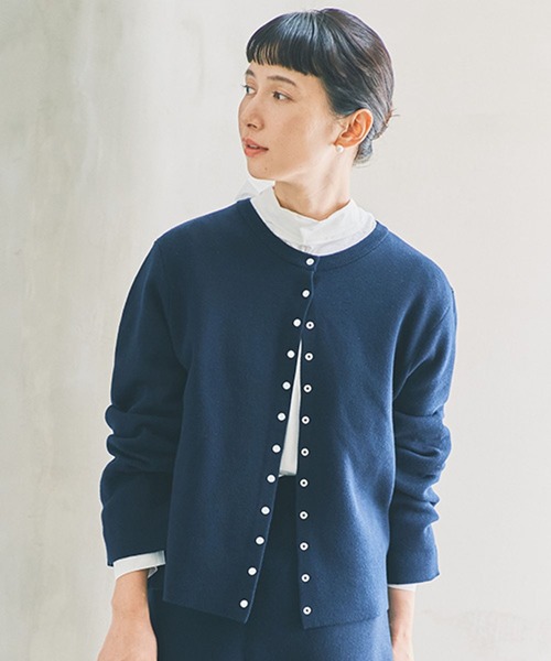 12ゲージボタンカーディガン《オケージョン2025AW》（カーディガン