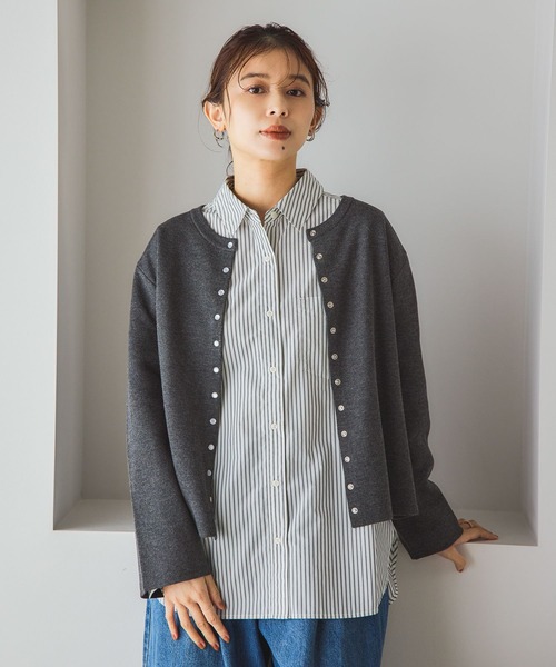 12ゲージボタンカーディガン《オケージョン2025AW》（カーディガン