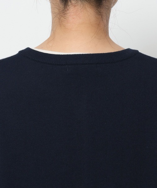 studio CLIP(スタディオクリップ)の「12ゲージボタンカーディガン《オケージョン2025AW》(カーディガン/ボレロ・レディース・チャコール/ネイビー・FREE)」の15枚目の写真