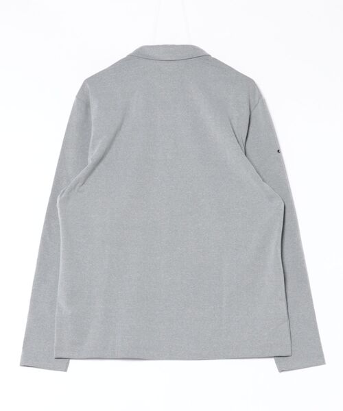 WAAC（ワック）の「MENS ベーシック長袖ポロシャツ（ポロシャツ・メンズ・グリーン系/ベージュ/グレー・MEDIUM/LARGE/X-LARGE/SMALL）」の12枚目の写真