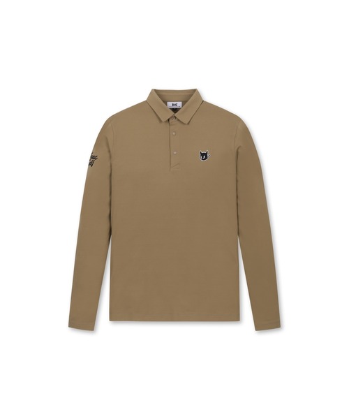 MENS ベーシック長袖ポロシャツ