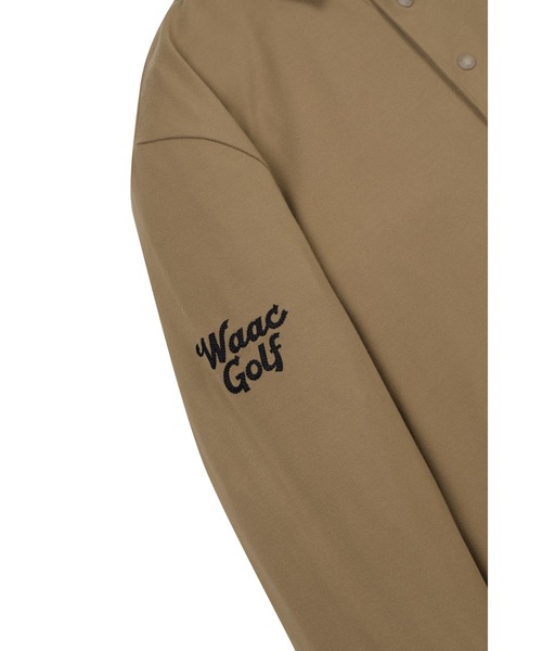 WAAC（ワック）の「MENS ベーシック長袖ポロシャツ（ポロシャツ・メンズ・グリーン系/ベージュ/グレー・MEDIUM/LARGE/X-LARGE/SMALL）」の21枚目の写真