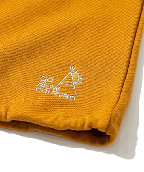 go slow caravan(ゴースローキャラバン)の「空紡糸裏毛 スキレットピザ猫 ヘムスピンドル フーディー(パーカー・メンズ・タン/アイボリー・SMALL/MEDIUM/LARGE/X-LARGE)」の13枚目の写真